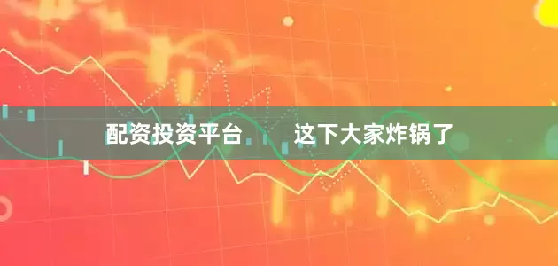 配资投资平台        这下大家炸锅了